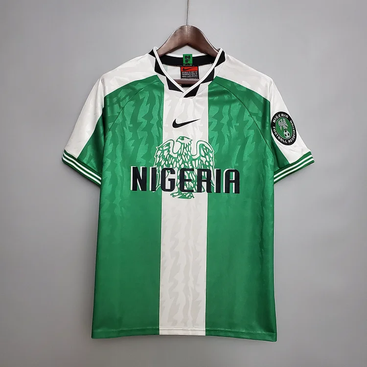 Nigeria Home Retro Shirt Kit 1996