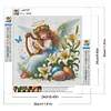 Diamond Painting-DIY Full Round Drill Easter Angel