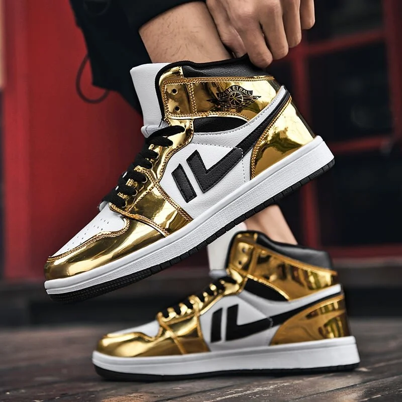 MWY Fashion Colored Sneakers Men Hip-Hop Style Men's Shoes Height Increasing Shoes Comfortable Casual Shoes Platform Sneakers