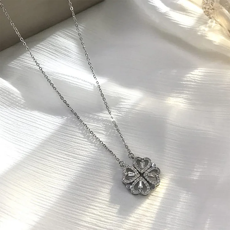 For Daughter - Four-Leaf Clover Lucky Charm Necklace