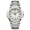 Patek Nautilus 5711/1A-011 White Dial on Stainless Steel Bracelet Super Clone