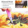 Liberty glory full diy 5d square drill diamond painting art gem art pour adultes/d&eacute;butants id&eacute;e cadeau d&eacute;coration murale maison diamond dots paintings arts picture arts 13,78x13,78in