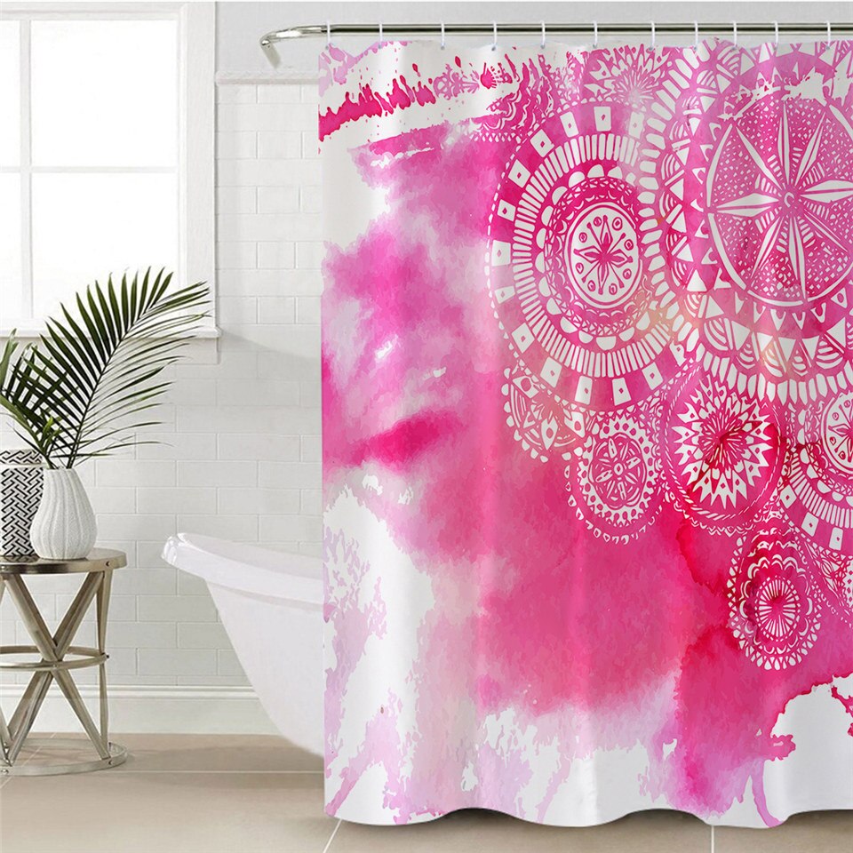 

Mandala - Print Shower Curtain, 180*180cm, 501 Original