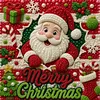DIY Pearl Painting - Handmade Self - Adhesive Pearls - Santa Claus