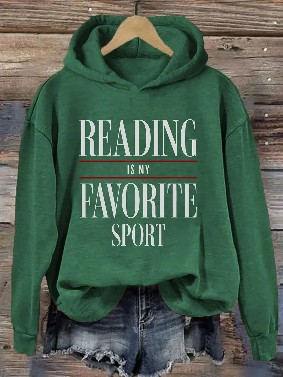 Reading Is My Favorite Sport Hoodie