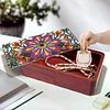 Mandala DIY Diamant Kunst Holz Aufbewahrungsbox Diamond Painting Aufbewahrungsbox