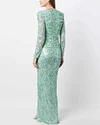 Women's Solid Color Sequins Dress