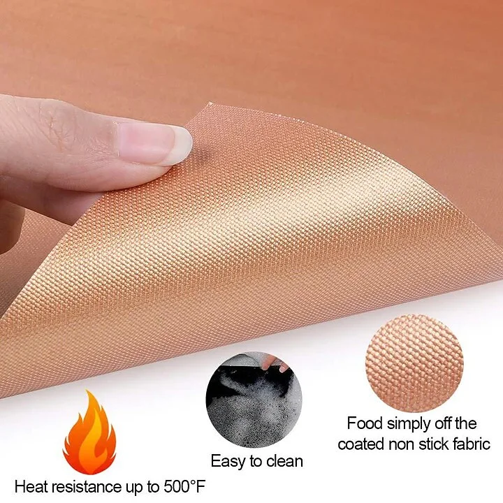 (🔥Last day 50% off)Non-stick BBQ mats can be cut