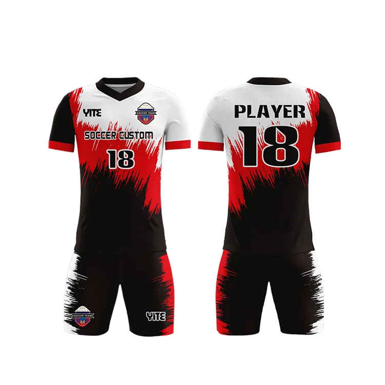 YITE | Sublimation Football Training Kit Custom Printing Soccer Jerseys sportswear Team Training Football Sports Wear