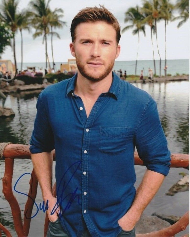 Scott eastwood signed autographed Photo Poster painting