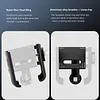 Bike Phone Holder 360 Rotatable Bicycle Handlebar Holder Mount for MTB Bicycle