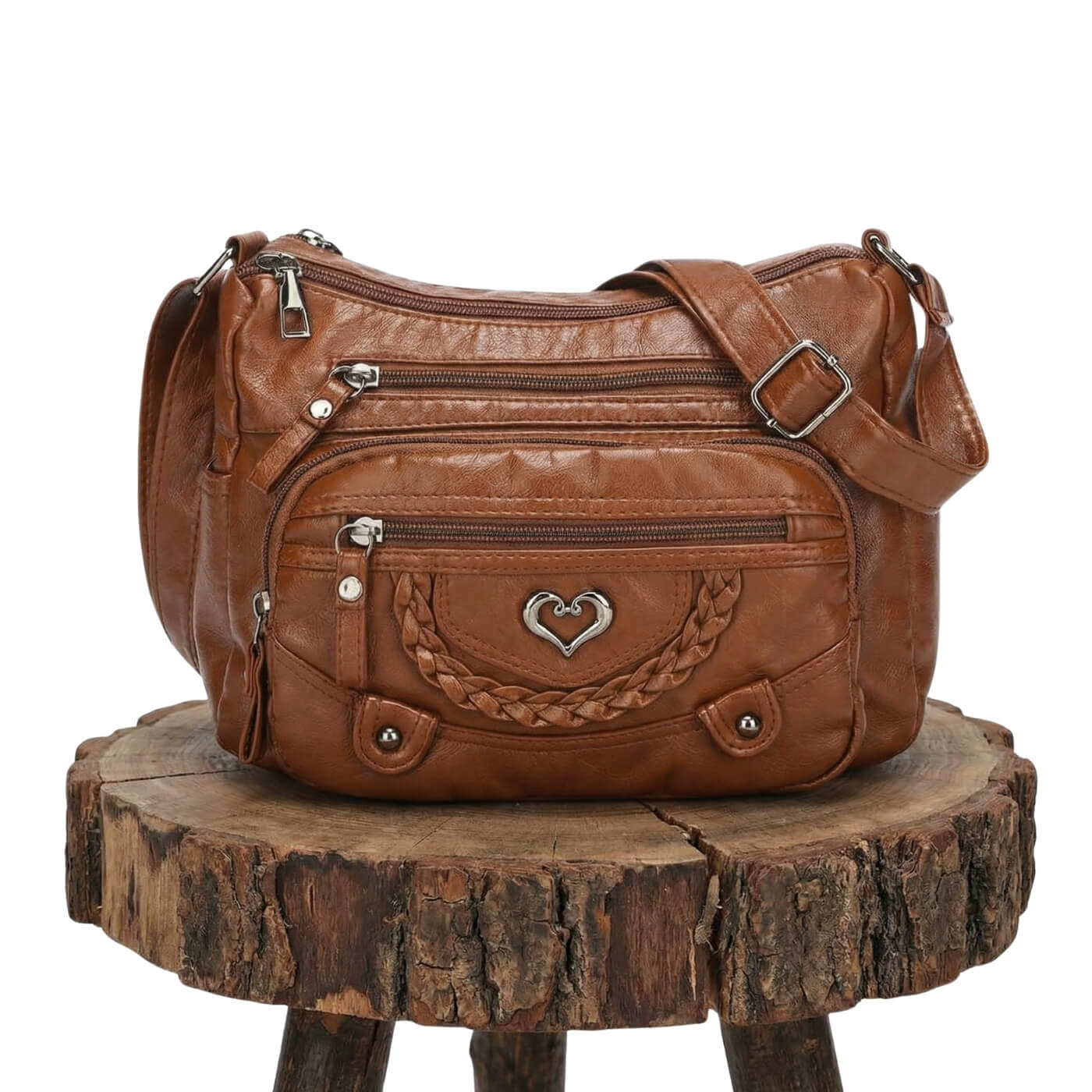 Closing Sale | Greta&rsquo;s Braided Charm | Crossbody Bag