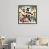 Peinture diamant bille noble europ&eacute;enne - foret rond - 45*45cm (foret abdominal partiel)