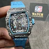 Richard Mille RM53-01 Black Carbon TPT Tourbillon Rubber strap Pablo Mac Donough Super Clone