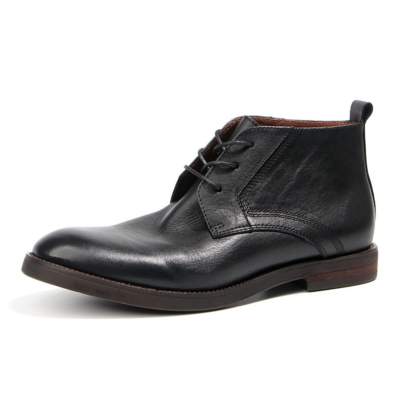 High-top Desert Leather Boots DANRRIO.COM DANRRIO