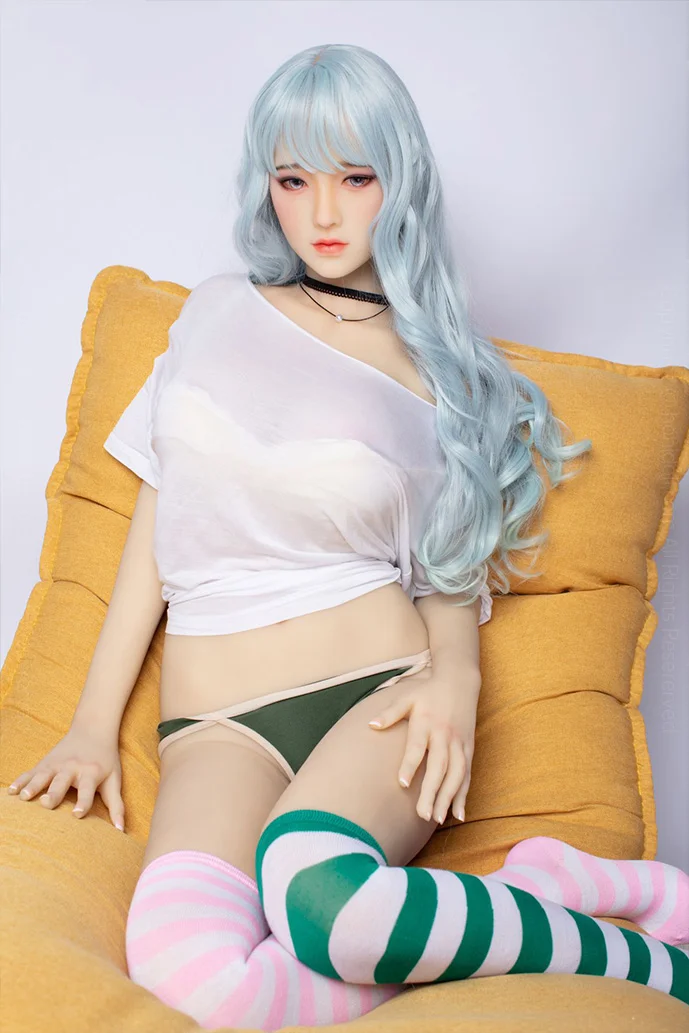 MYdoll 160cm Big Breasts Realistic TPE Lady Doll with Long Curly Hair C36T MYdoll HANIDOLL