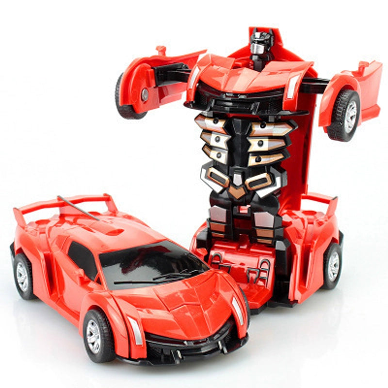 Children’s Toy Car Boy Children’s Toy Impact Deformation Car Model Inertia Toy Stall Night Market