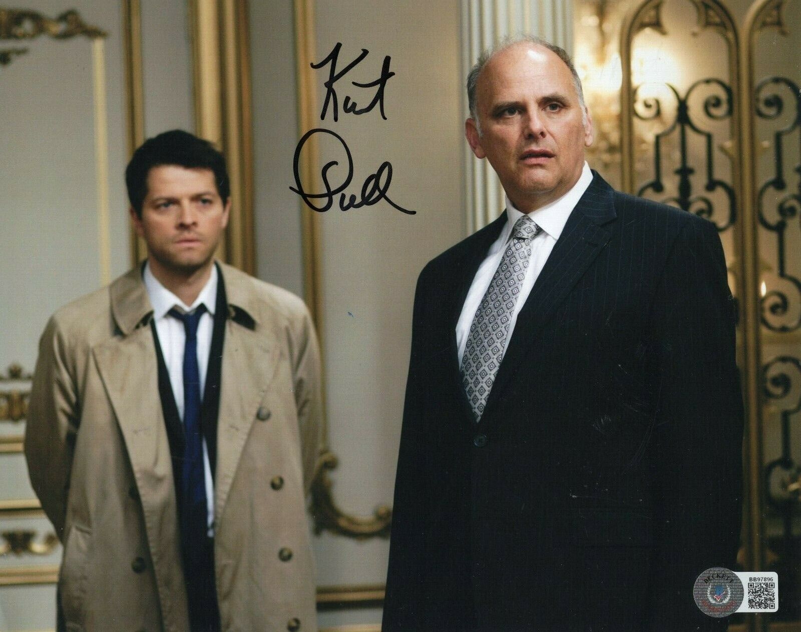 Kurt Fuller Signed No Holds Barred Supernatural 8x10 Photo Poster painting w/Beckett COA BB97896