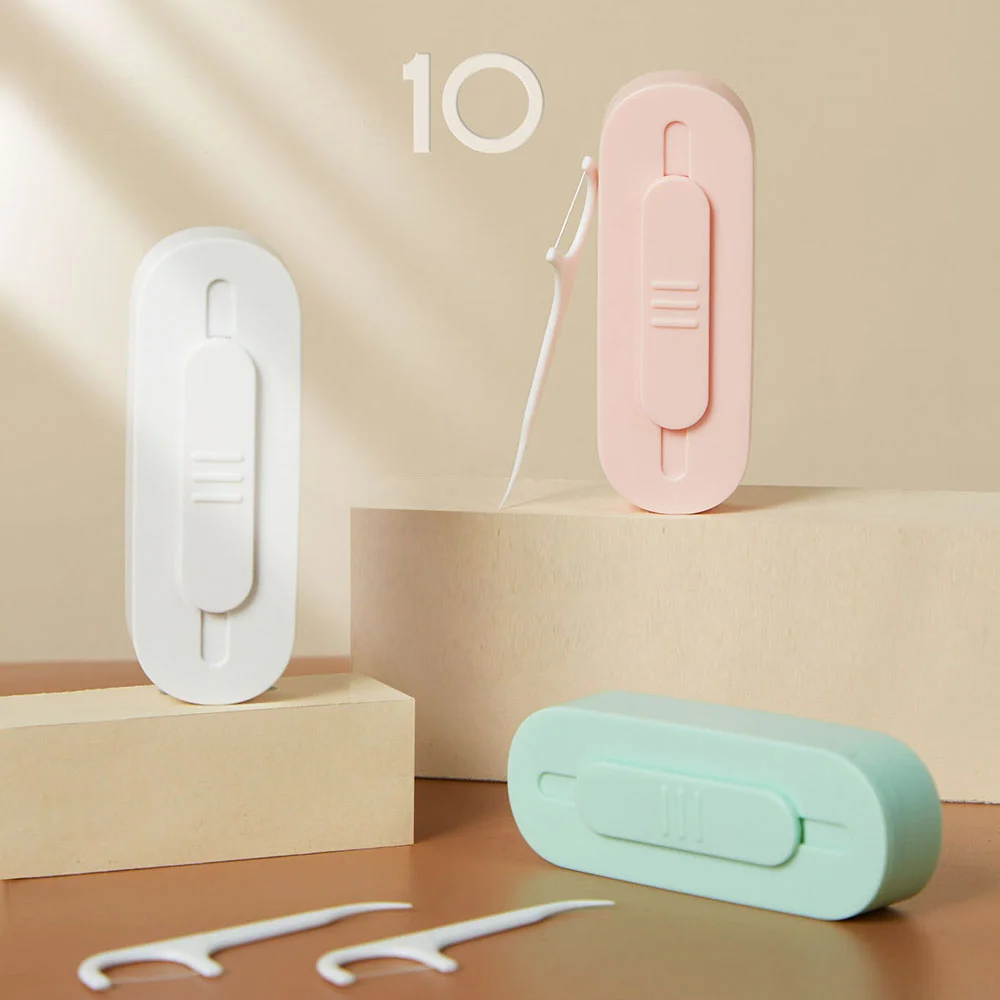 50% OFF- Portable Automatic Floss Dispenser