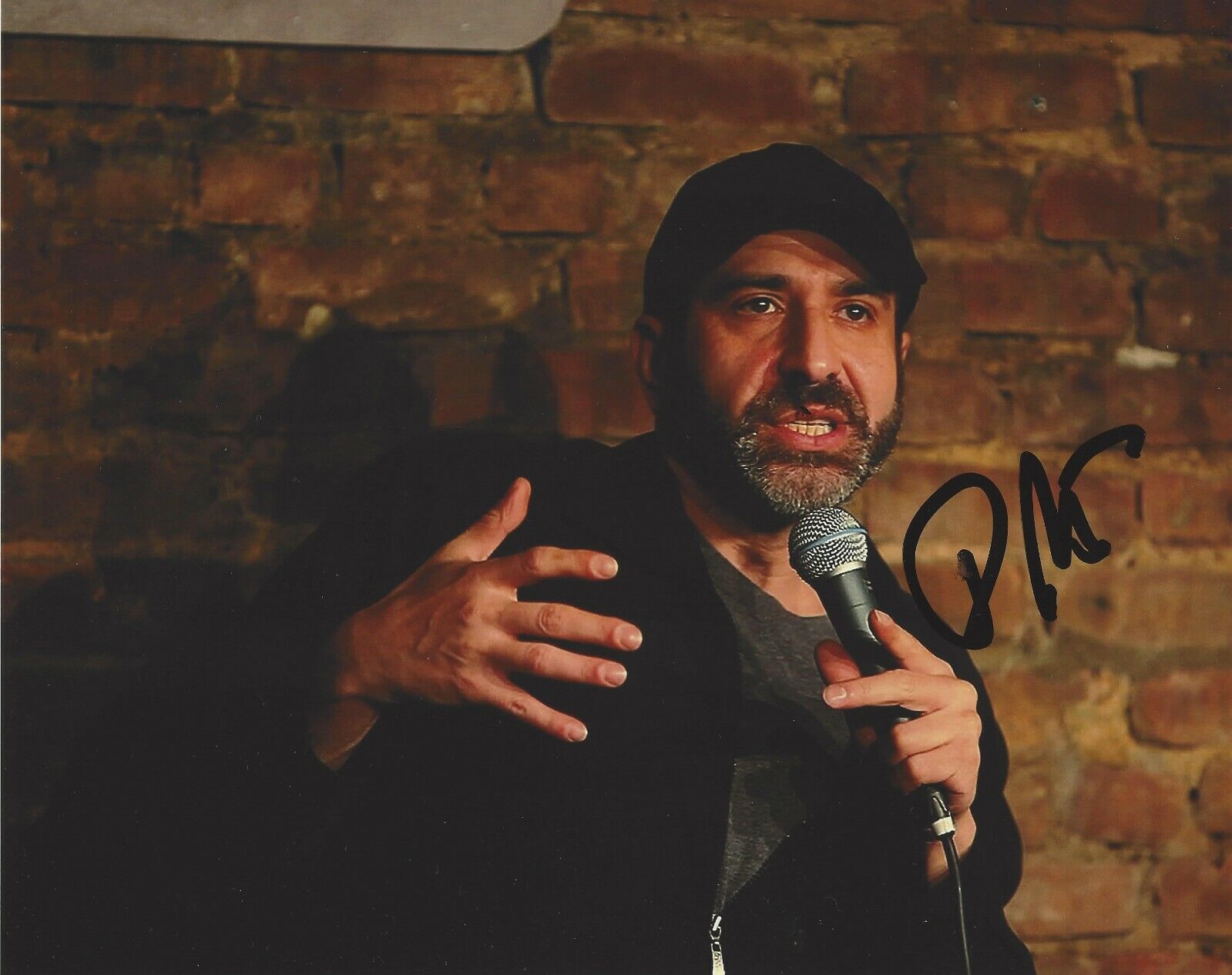 DAVE ATTELL SIGNED AUTHENTIC 8x10 Photo Poster painting w/COA STAND UP COMEDY COMEDIAN ACTOR