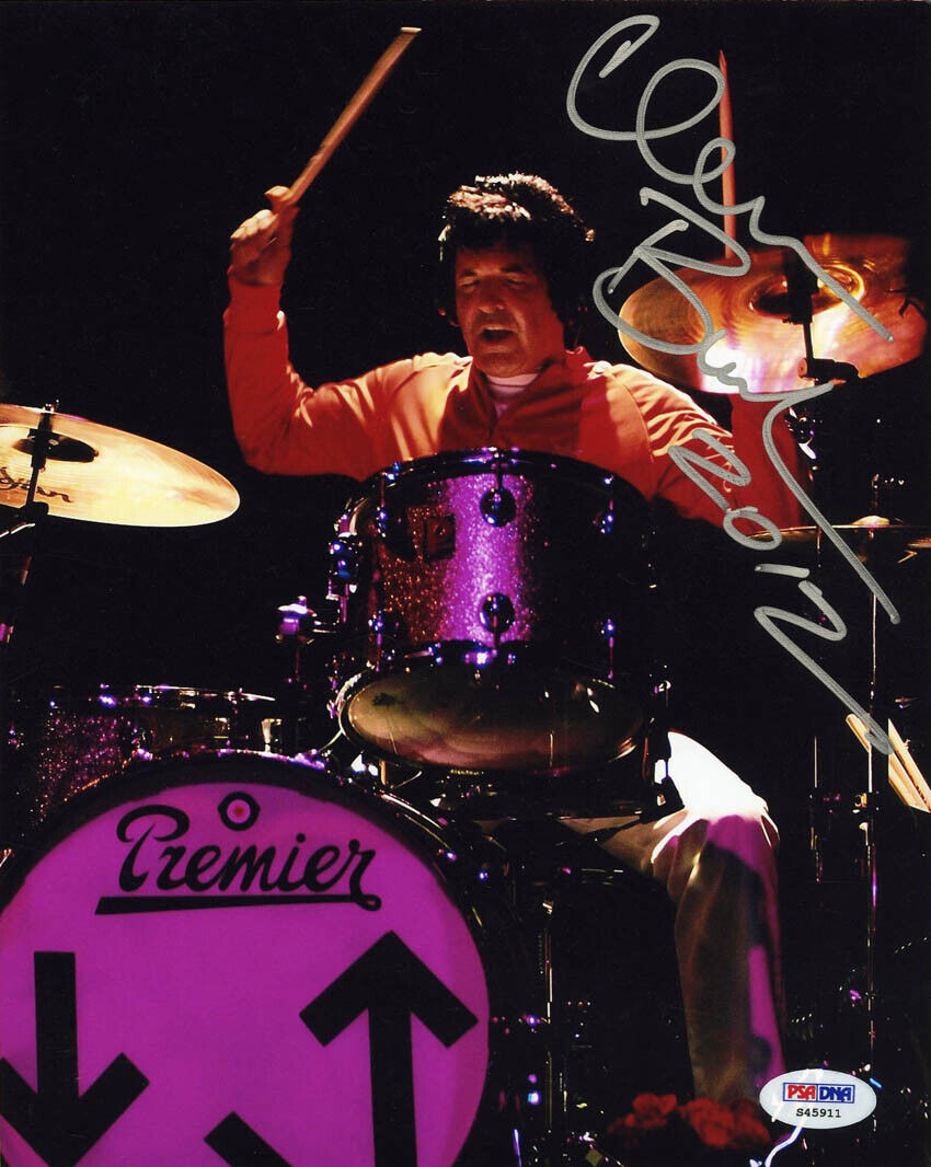 Clem Burke SIGNED 8x10 Photo Poster painting Drummer Blondie PSA/DNA AUTOGRAPHED