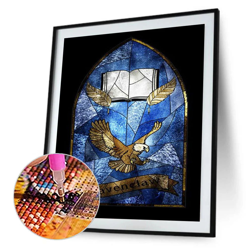 Diamond Painting Harry Potter Style Glass 5D DIY Kits Full Round Drill (A5767)