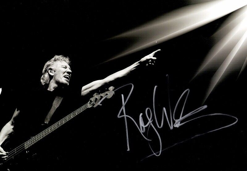 Roger Waters Signed - Autographed PINK FLOYD 11x17 inch Photo Poster painting with Certificate