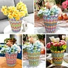Diamond Painting Flower Vase Rhinestones Desktop Ornaments for Home Office Decor