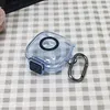 TPU Earphone Case Fit for Anker Soundcore P31i with Safety Lock and Carabiner TPU Shockproof Cover Anti Drop Earbuds Accessories