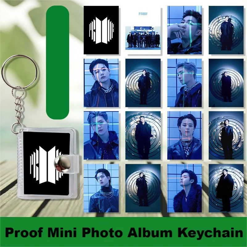 BTS Proof Mini Photo Album Keychain