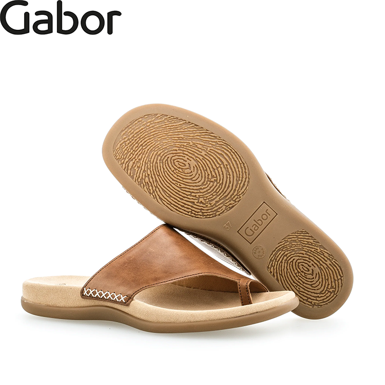 Gabor® Sandały damskie-TOE-LOOP SLIP ON