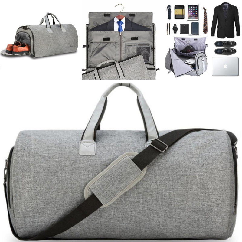2 in 1 Garment Weekender Bag - vzzhome