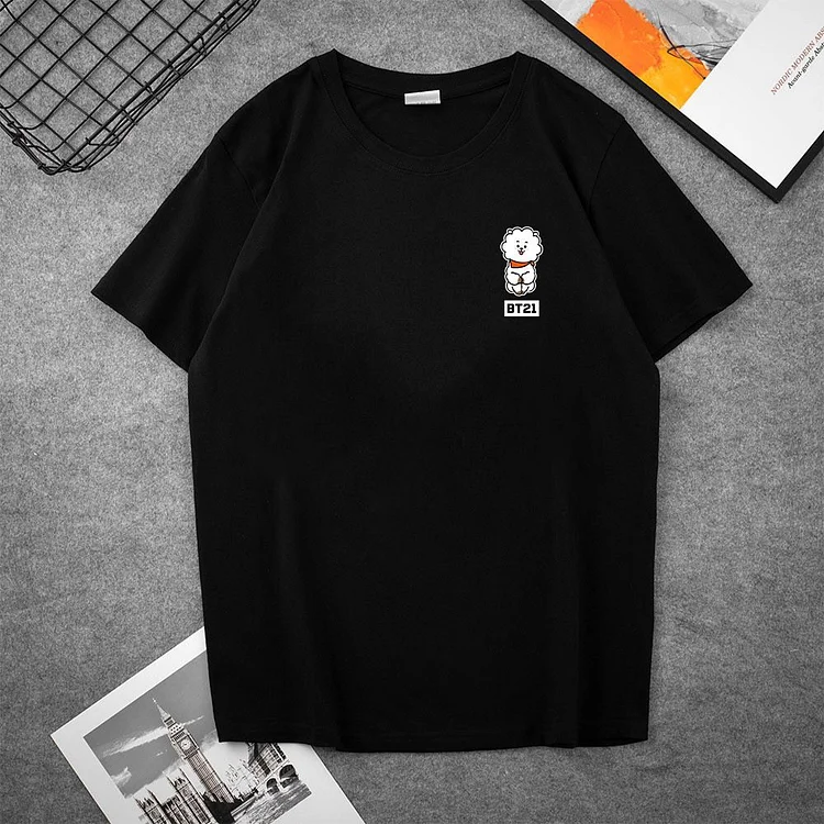 BT21 Cute Simple Casual T-shirt