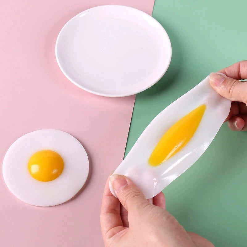 Squishy Toy Poached Egg Soft Glue Toys