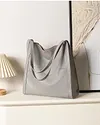 Genuine leather women's bag 2026 new large capacity tote bag