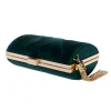 Silk Tasseled Square  Banquet Handbag