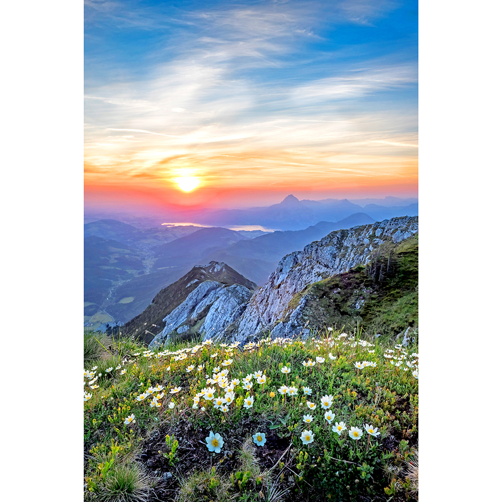 

Mountain Sunrise - 1000 Pieces Jigsaw Puzzle, 501 Original