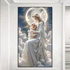 (40*70cm)Angel Virgin - Full Round Drill Diamond Painting