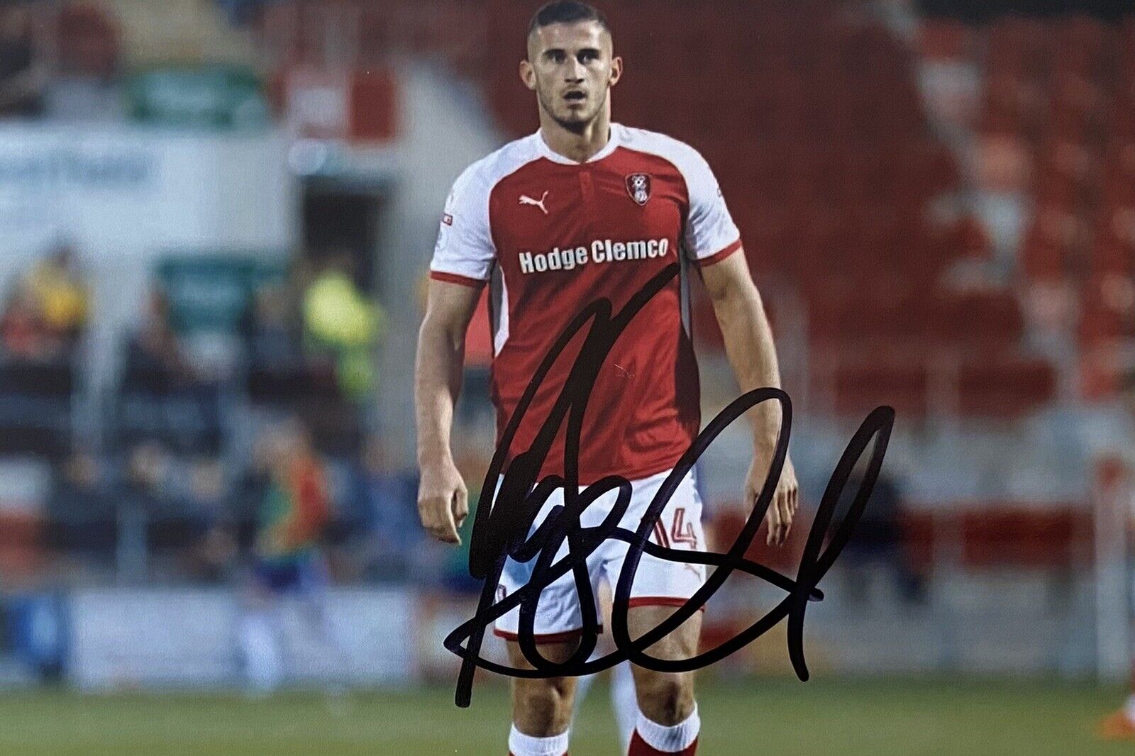 Dominic Ball Genuine Hand Signed Rotherham 6X4 Photo Poster painting