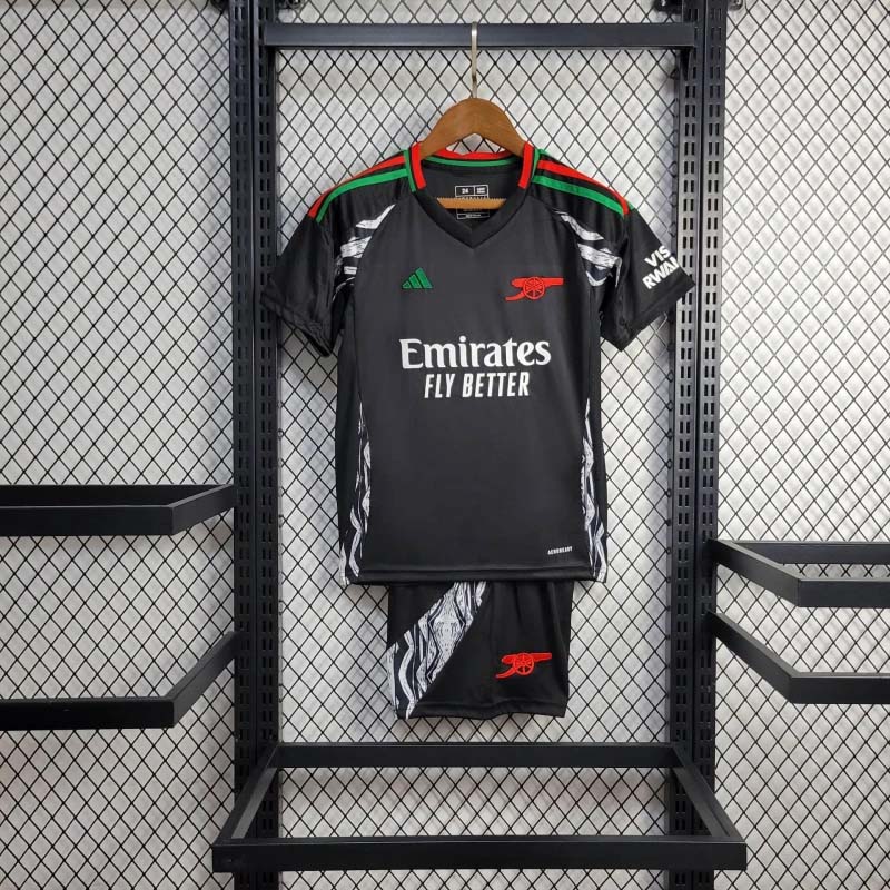 2024-2025 Kids Arsenal Away Football Shirt 1:1 Thai Quality