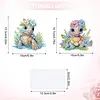 2pcs DIY Flower Crown Turtles Diamond Painting Ornaments