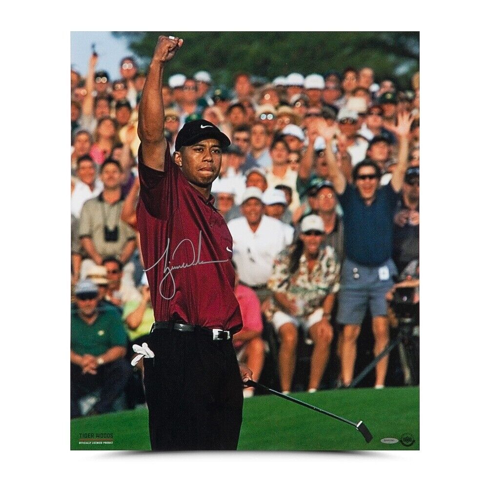 Tiger Woods Signed Autographed 20X24 Photo Poster painting 2001 Masters