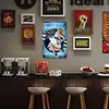 Sexy girl - Panneaux en &eacute;tain m&eacute;tallique(20*30cm/30*40cm)