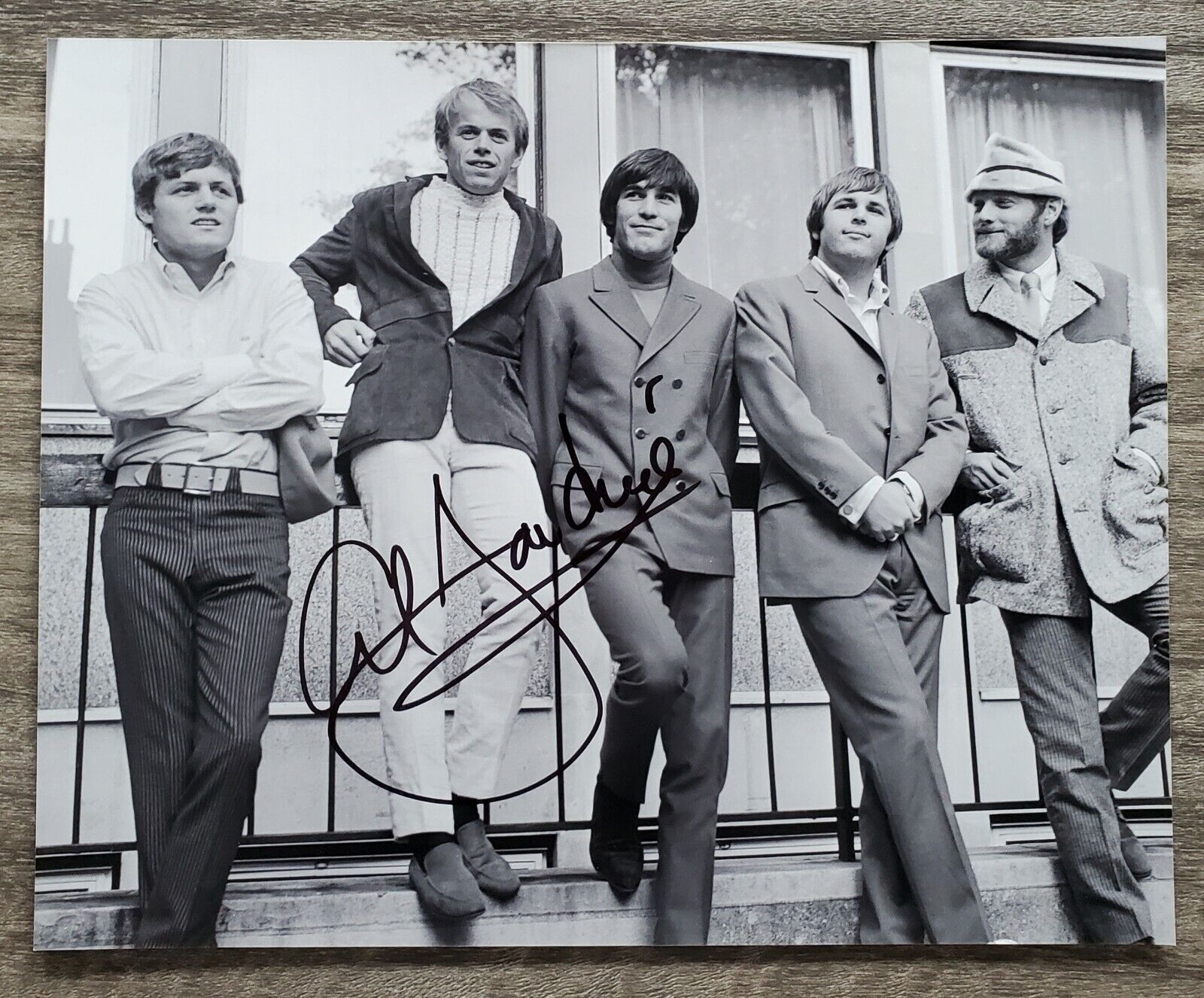 Al Jardine Signed 8x10 Photo Poster painting The Beach Boys HOF Rock & Roll LEGEND RAD