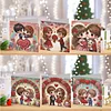 6pcs Valentine DIY Diamond Art Greeting Cards Thank You Cards