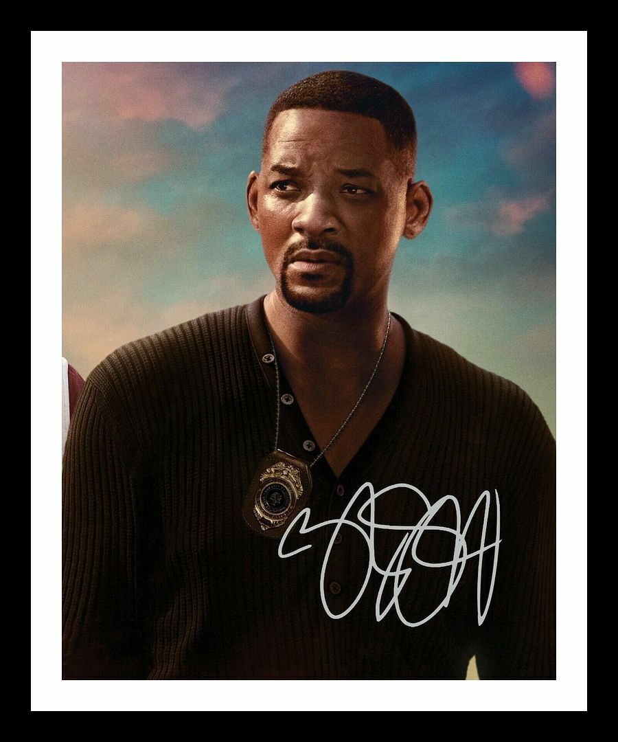 Will Smith - Bad Boys Autograph Signed & Framed Photo Poster painting