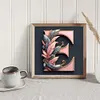 Diamond Painting -DIY Round Drill Letter E(40x40cm)