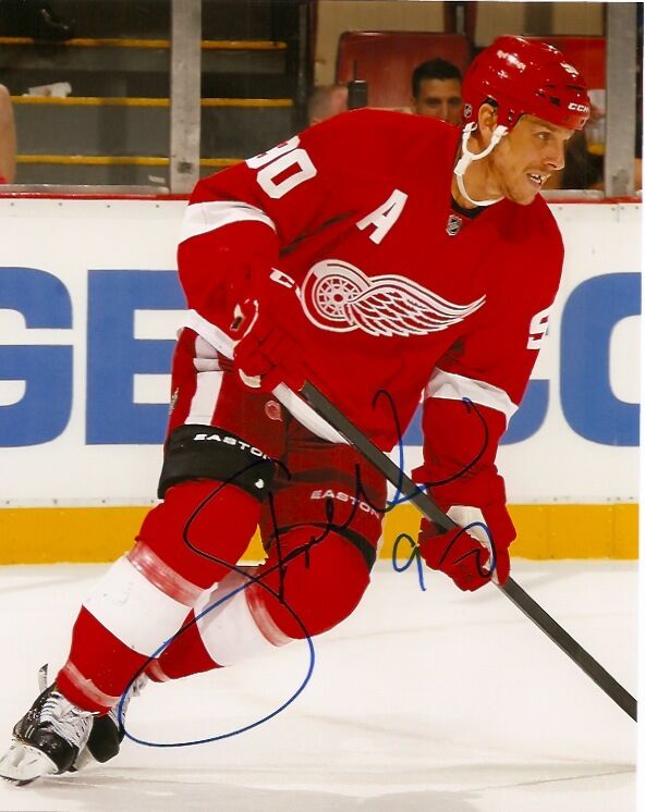 Detroit Red Wings Stephen Weiss Signed Autographed 8x10 Photo Poster painting COA D