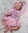 17'' Lifelike Realistic Tracy Sleeping Reborn Baby Doll Girl for Sale - RBBI-Myrebornbabydoll&reg; Myrebornbabydoll&reg;