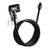 125cm 10PCS Air Pump Extension Hose Bike Pump Hose For US/UK/French Valves